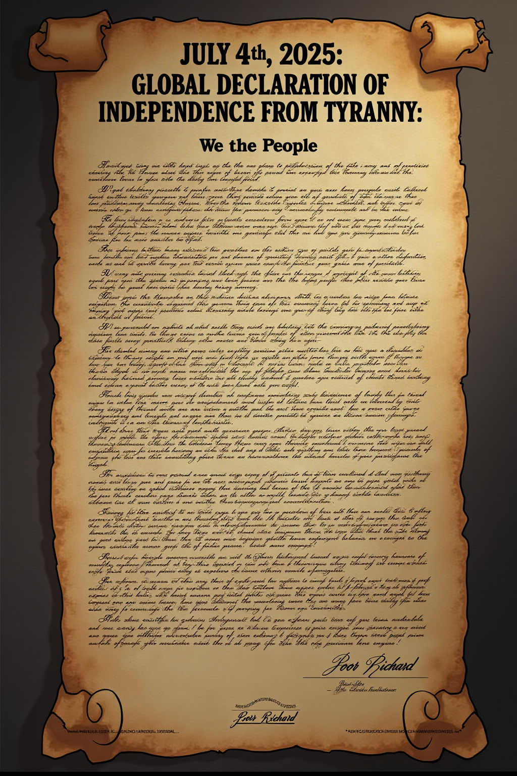 Stop the deal to steal our money